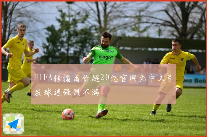 FIFA转播高价超20亿官网无中文引发球迷强烈不满